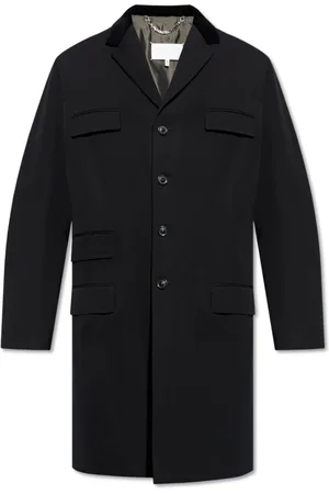 Maison Margiela Frakke, Herre, Sort, XS, Bomuld, Frakke med lommer