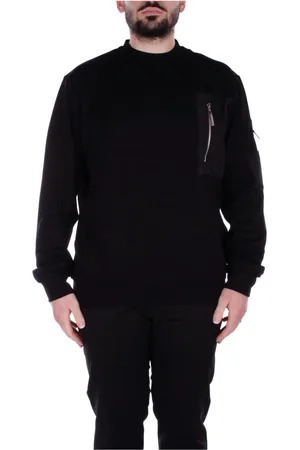Costume National Sweathshirts & Hoodies, Herre, Sort, XL, Polyester, Sweatshirts