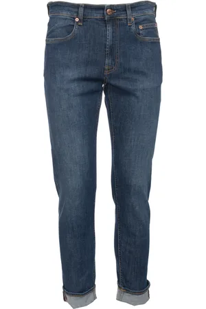 Siviglia Jeans, Herre, Blå, W42, Bomuld, Slim-fit Jeans