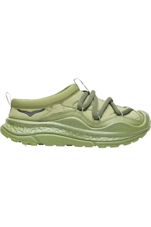 Hoka One One Sko, Herre, Grøn, 42 1/2 EU, Uld, Sneakers