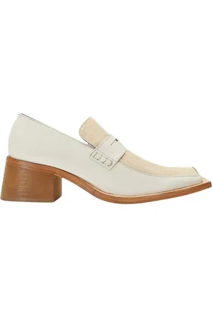 MARTINE ROSE Sko, Dame, Flerfarvet, 37 EU, Læder, Moderne hælede loafers