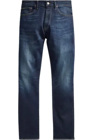 Ralph Lauren Jeans, Herre, Blå, W33, Bomuld, Slim Fit Sullivan Jeans