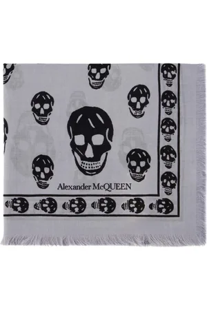 Alexander McQueen Tilbehør, Dame, Flerfarvet, ONE SIZE, Uld, Scarves