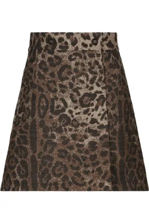 Dolce & Gabbana Nederdel, Dame, Flerfarvet, XS, Uld, Skirts