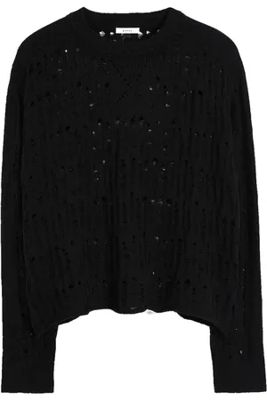 Eytys Strik, Dame, Sort, L/XL, Strik Jaxon Sweater