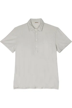 BARENA Top, Herre, Grå, L, Bomuld, Stribet T-shirt og Polo Tsu47122743