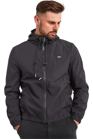 Aeronautica Militare Jakke, Herre, Blå, 2XL, Polyester, Light Jackets