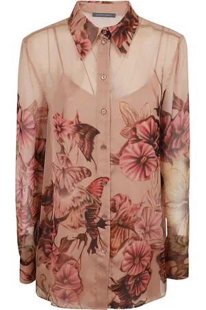 Alberta Ferretti Bluser & Skjorter, Dame, Flerfarvet, S, Bluser