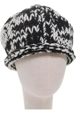 CHANEL Pre-owned, Dame, Flerfarvet, ONE SIZE, Uld, Pre-owned Uld hatte