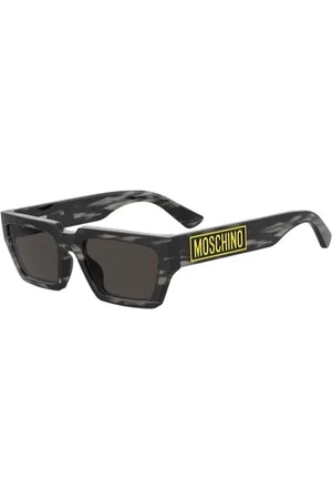 Moschino Tilbehør, Herre, Sort, 55 MM, Uld, Stilfulde solbriller