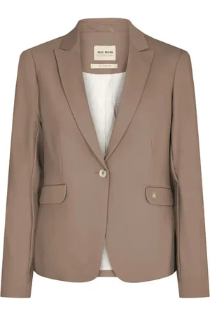 Mos Mosh Jakke, Dame, Brun, XS, Blake Night Blazer Blazer 112579 Roasted Cashew