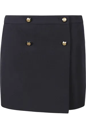 Alexander McQueen Nederdel, Dame, Blå, XS, Bomuld, Short Skirts