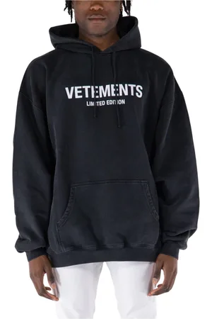 Vetements Sweathshirts & Hoodies, Herre, Sort, L, Bomuld, Hoodies