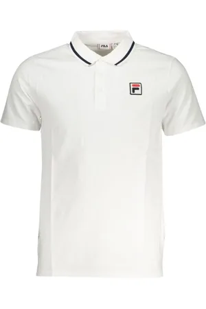 Fila Top, Herre, Hvid, S, Bomuld, Polo Bluser