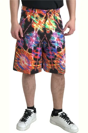 Dolce & Gabbana Shorts, Herre, Flerfarvet, XS, Bomuld, Casual Shorts