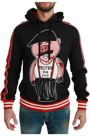 Dolce & Gabbana Sweathshirts & Hoodies, Herre, Flerfarvet, M, Bomuld, Hoodies