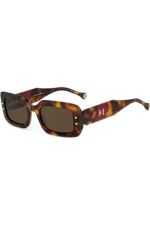 Carolina Herrera Tilbehør, unisex, Brun, 50 MM, Solbriller