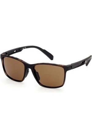 adidas Tilbehør, unisex, Brun, 56 MM, Solbriller
