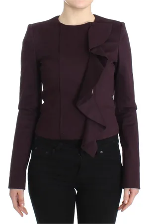 Gianfranco Ferré Jakke, Dame, Lilla, XS, Bomuld, Trench Frakker