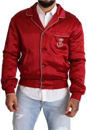 Dolce & Gabbana Jakke, Herre, Rød, M, Uld, Blazers