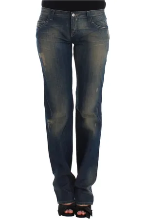 Costume National Jeans, Dame, Blå, W28, Denim, Slim-fit Jeans
