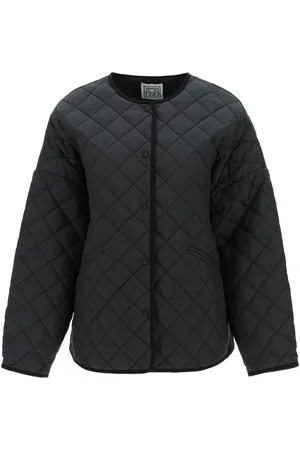 Totême Jakke, Dame, Sort, M, Uld, Light Jackets