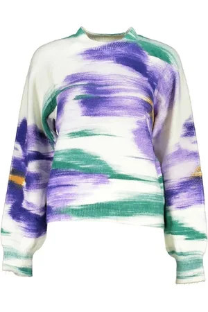 Desigual Strik, Dame, Flerfarvet, XL, Round-neck Knitwear