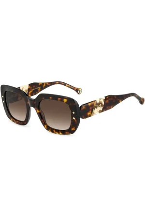 Carolina Herrera Tilbehør, unisex, Brun, 52 MM, Solbriller