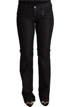 Costume National Jeans, Dame, Sort, W30, Denim, Sort Low Waist Skinny Denim Jeans