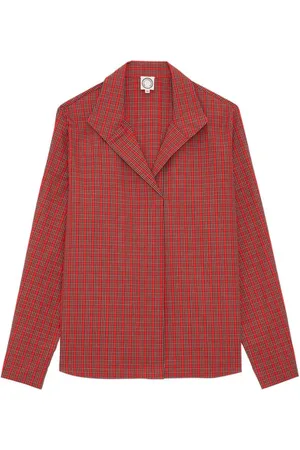 Inès de la Fressange Bluser & Skjorter, Dame, Rød, XS, Bomuld, Blouses & Bluser