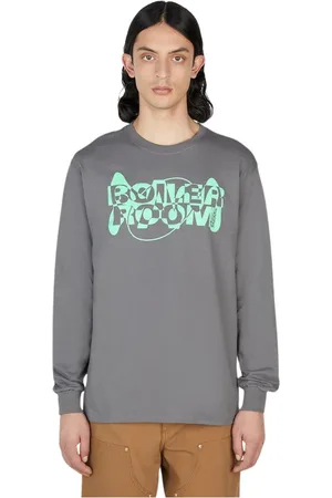 BOILER ROOM Top, Herre, Grå, L, Bomuld, Sweatshirts