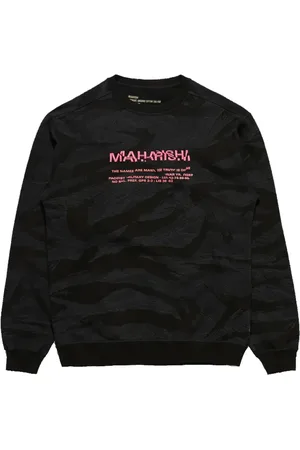 Maharishi Sweathshirts & Hoodies, Herre, Sort, XL, Bomuld, Sweatshirts Hoodies