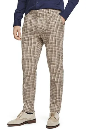 Scotch&Soda Bukser, Herre, Flerfarvet, W36, Polyester, Suit Bukser