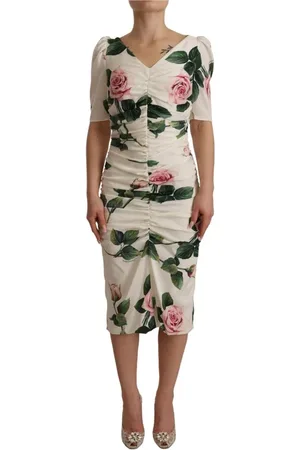 Dolce & Gabbana Kjole, Dame, Flerfarvet, 2XS, Summer Dresses
