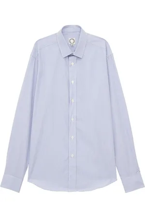 Inès de la Fressange Skjorte, Herre, Blå, XL, Bomuld, Blouses & Bluser