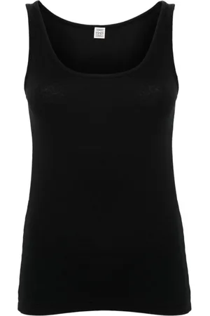 Totême Top, Dame, Sort, M, Bomuld, Ærmeløse toppe
