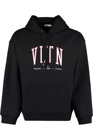 VALENTINO Sweathshirts & Hoodies, Herre, Sort, M, Bomuld, Sort Bomuldssweater