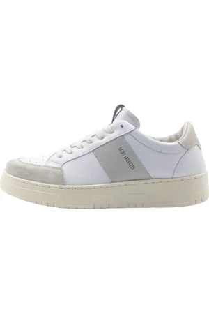 SAINT SNEAKERS Sko, Herre, Flerfarvet, 40 EU, Uld, Klassiske Hvide Sneakers