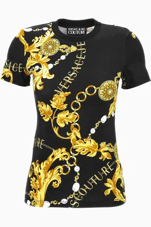 VERSACE Top, Dame, Sort, XS, Sort T-shirt og Polo Kollektion