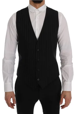Dolce & Gabbana Jakkesæt, Herre, Sort, XL, Bomuld, Suit Vests