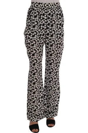 Dolce & Gabbana Bukser, Dame, Flerfarvet, XS, Wide Bukser