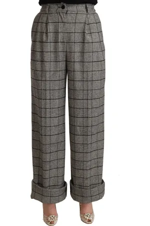 Dolce & Gabbana Bukser, Dame, Flerfarvet, XS, Wide Bukser