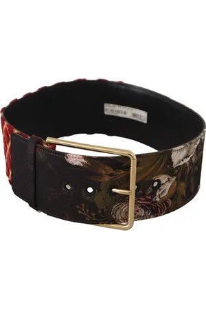 Dolce & Gabbana Tilbehør, Dame, Flerfarvet, 75 CM, Læder, Belts