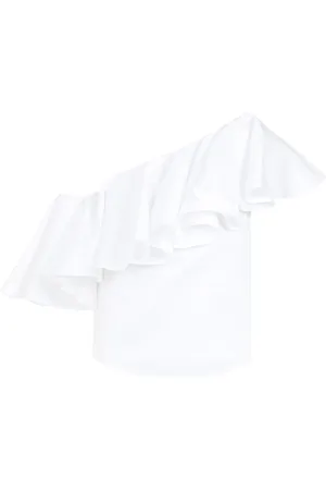Giambattista Valli Bluser & Skjorter, Dame, Hvid, S, Bomuld, Blouses