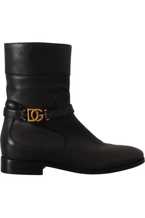 Dolce & Gabbana Sko, Dame, Sort, 36 EU, Uld, Ankelstøvler
