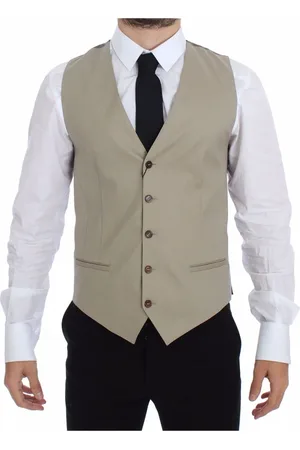 Dolce & Gabbana Jakkesæt, Herre, , XS, Bomuld, Suit Vests