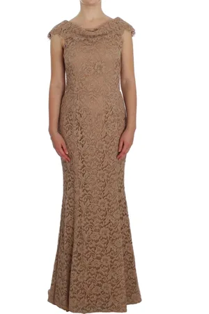 Dolce & Gabbana Kjole, Dame, Lyserød, M, Maxi Dresses