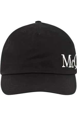 Alexander McQueen Tilbehør, Herre, Sort, S, Bomuld, Caps