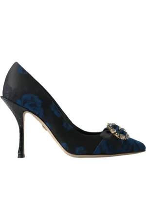 Dolce & Gabbana Sko, Dame, Blå, 36 EU, Læder, Pumps