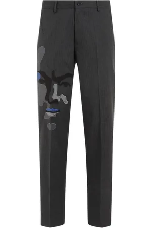 KIDSUPER STUDIOS Bukser, Herre, Grå, S, Polyester, Chinos